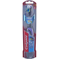 Colgate® 360°® Total® Advanced FLOSS-TIP™* BRISTLES Battery Powered Toothbrush Soft