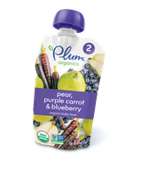 Plum Organics Second Blends Pear, Purple Carrot & Blueberry