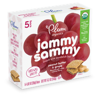 Plum Organics Jammy Sammy® Peanut Butter & Grape
