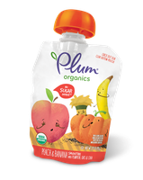 Plum Organics Smoothie Peach & Banana