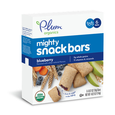 Plum Organics Mighty Snack Bars® Blueberry