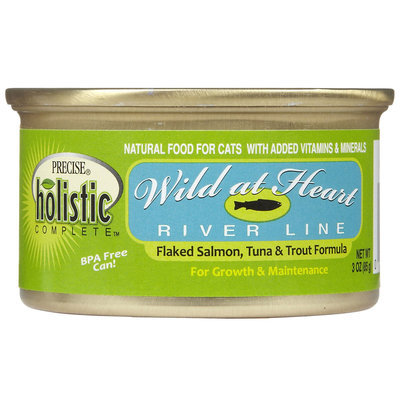 Precise Holistic Complete Wild at Heart - Salmon, Tuna & Trout - 24 x 3 oz