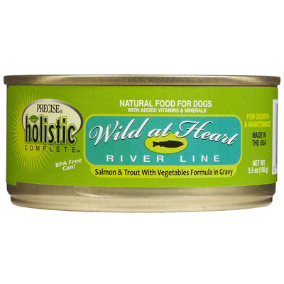 Precise Holistic Complete Wild at Heart - Salmon & Trout - 24 x 5.5 oz