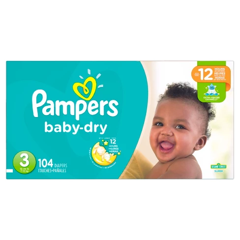 pampers active baby dry 3 108