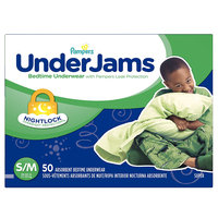 Pampers® UnderJams™ Diapers Bedtime Underwear Boys Size S/ M