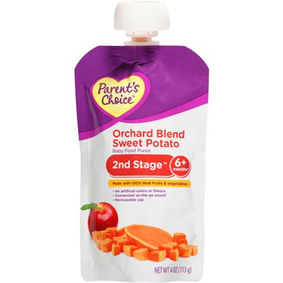 Parent's Choice Orchard Blend Sweet Potato Baby Food Puree
