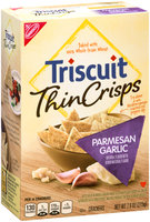 Nabisco Triscuit - Crackers Thin Crisps - Baked Whole Grain Wheat Parmesan Garlic