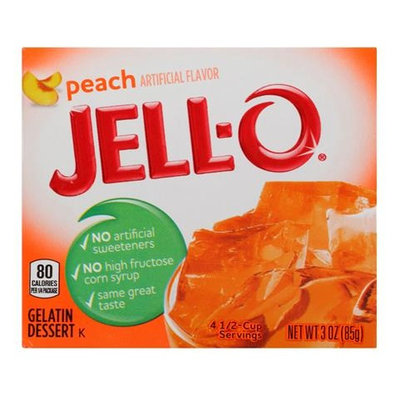 JELL-O Peach Gelatin Dessert