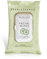 Pearlessence Micellar Cleansing Facial Wipes with Cucumber Water
