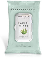 Pearlessence Micellar Cleansing Facial Wipes with Soothing Aloe