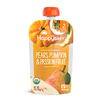 Happy Baby® Organics Clearly Crafted™ Pears, Pumpkin & Passion Fruit