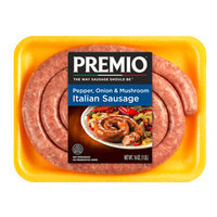 Premio Pepper, Onion & Mushroom Italian Sausage