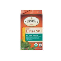 TWININGS® OF London Peppermint Organic Tea Bags