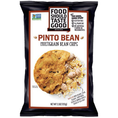 Food Should Taste Good Pinto Bean Multigrain Bean Chips