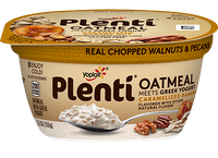 Yoplait® Plenti™ Caramelized Banana Nut Oatmeal Meets Greek Yogurt