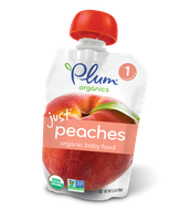 Plum Organics Just® Fruit Peaches
