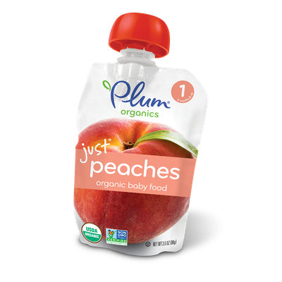 Plum Organics Just® Fruit Peaches