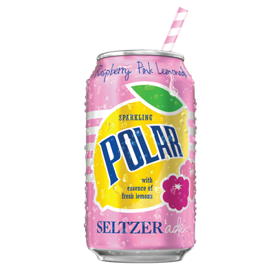 Polar Sparkling Seltzer'ade Raspberry Pink Lemonade