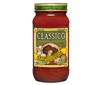 CLASSICO Traditional Favorites Portobello, Crimini & Champignon Mushroom Pasta Sauce