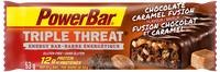 PowerBar Triple Threat Protein Bar Chocolate Caramel Fusion