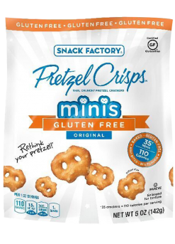Pretzel Crisps® Minis Gluten Free Original Crackers
