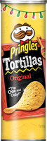 Pringles® Tortillas Truly Original Crispy Corn & Black Bean