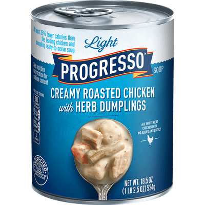 Progresso™ Light Creamy Roasted Chicken with Herb Dumpling Soup