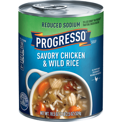 Progresso™ Reduced Sodium Savory Chicken Wild Rice Soup