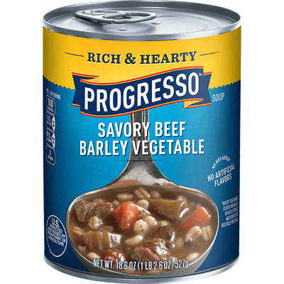 Progresso™ Rich & Hearty Savory Beef Barley Vegetable Soup