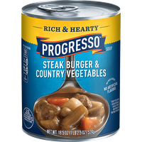 Progresso™ Rich & Hearty Steak Burger & Country Vegetables Soup