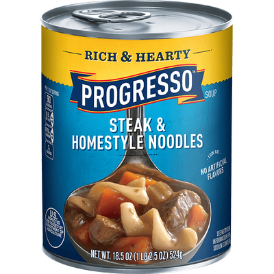 Progresso™ Rich & Hearty Steak & Homestyle Noodles Soup