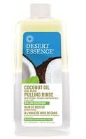 Desert Essence Coconut Oil Dual Phase Pulling Rinse