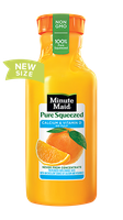 Minute Maid® Pure Squeezed No Pulp Orange Juice with Calcium & Vitamin D