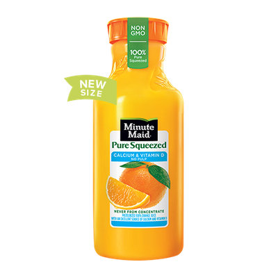 Minute Maid® Pure Squeezed No Pulp Orange Juice with Calcium & Vitamin D