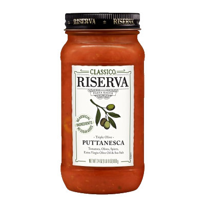 CLASSICO RISERVA Triple Olive Puttanesca Pasta Sauce