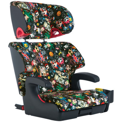 Clek Oobr Booster Car Seat - Tokidoki Rebel