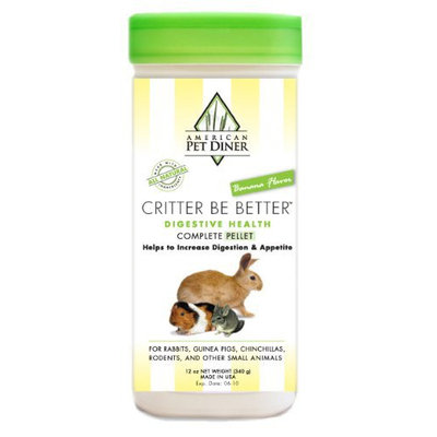 American Pet Diner 81 Critter Be Better Digestive Health Pellets 8oz