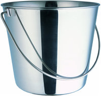 Indipets Heavy Duty Stainless Steel Pail - 4-Quart