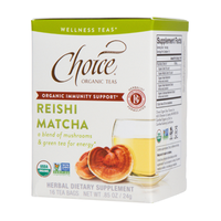 Choice Organic Teas Reishi Matcha Wellness Tea