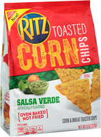 Nabisco RITZ Salsa Verde Toasted Corn Chips