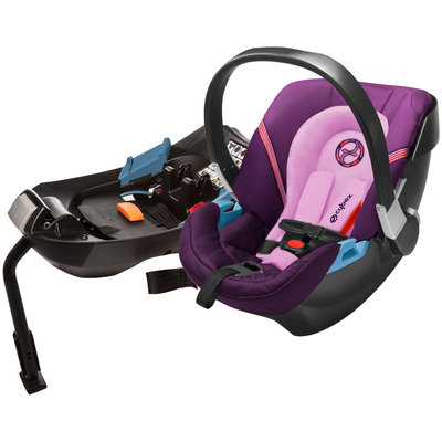 Cybex Aton 2 Infant Car Seat in Grape Juice