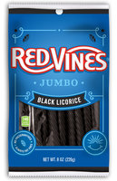 Red Vines Jumbo Black Twists Bag