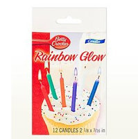 Betty Crocker™ Rainbow Glow Birthday Candles