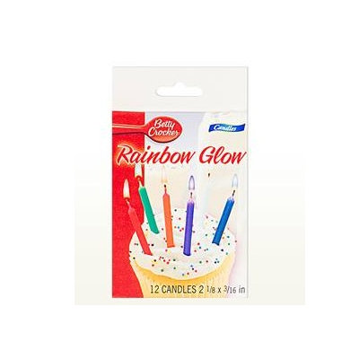 Betty Crocker™ Rainbow Glow Birthday Candles