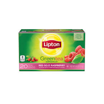 Lipton® Red Goji And Raspberry Green Tea