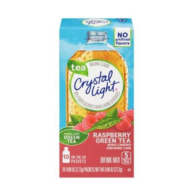 Crystal Light Raspberry Green Tea On the Go Drink Mix