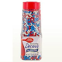 Betty Crocker™ Red, White & Blue Decorating Decors