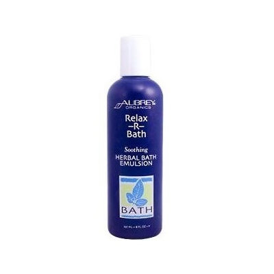 Aubrey Organics Relax-R-Bath Soothing Herbal Bath Emulsion