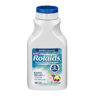 Rolaids Extra Strength Assorted Fruit Chewable Tablets