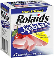 Rolaids Extra Strength Softchews Wild Cherry